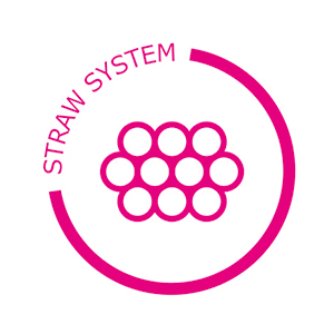 „Straw“ sistema