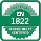 EN1822 sertifikatas